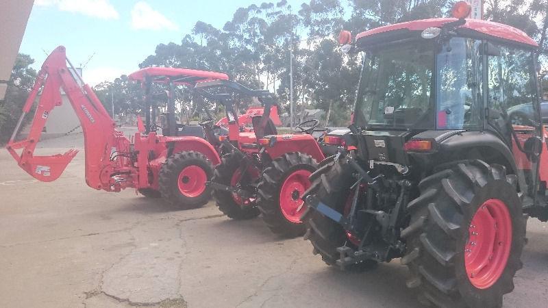 New Kubota Tractors and implements for sale