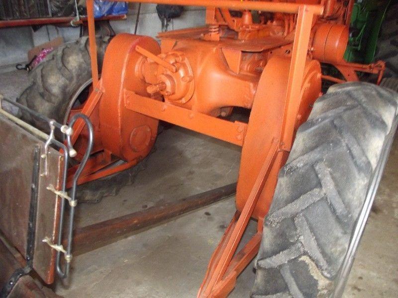 Vintage tractors and farm equipment