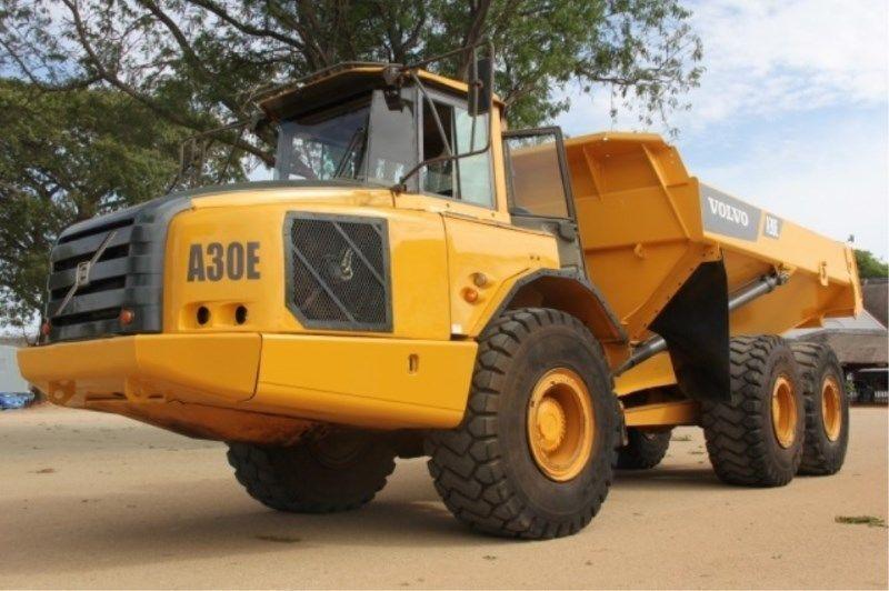 2008 Volvo A30E ADT to be sold on Auction - 13 October 2016