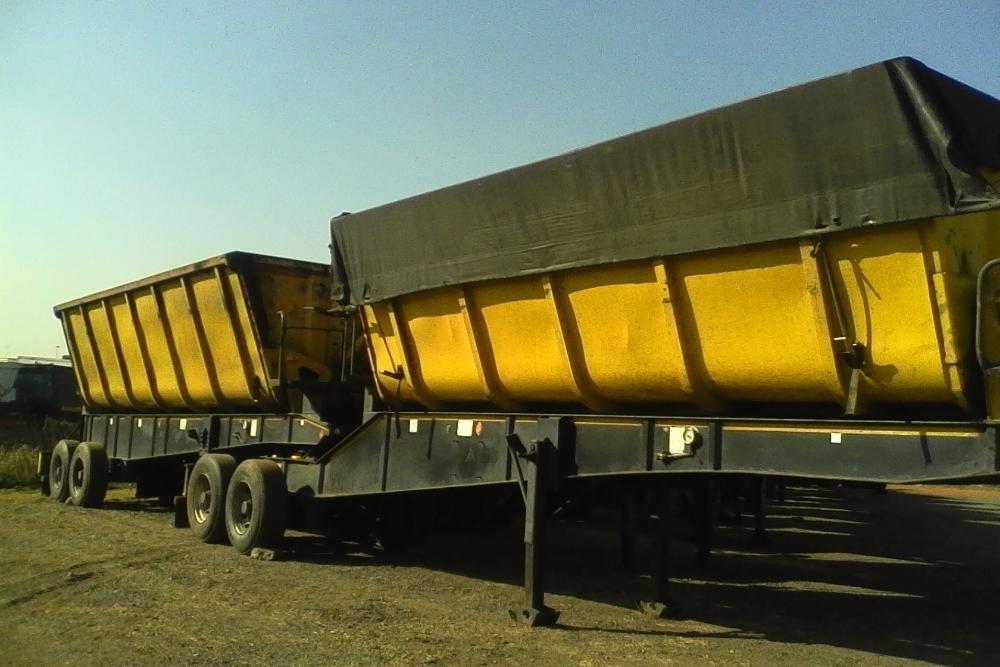 Side tipper trailers available