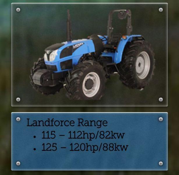 New Landini Landforce Tractors