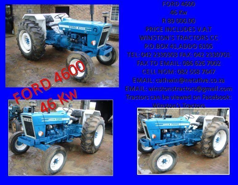 Ford 4600 rebuild, with guarantee. (Vat to be added.)