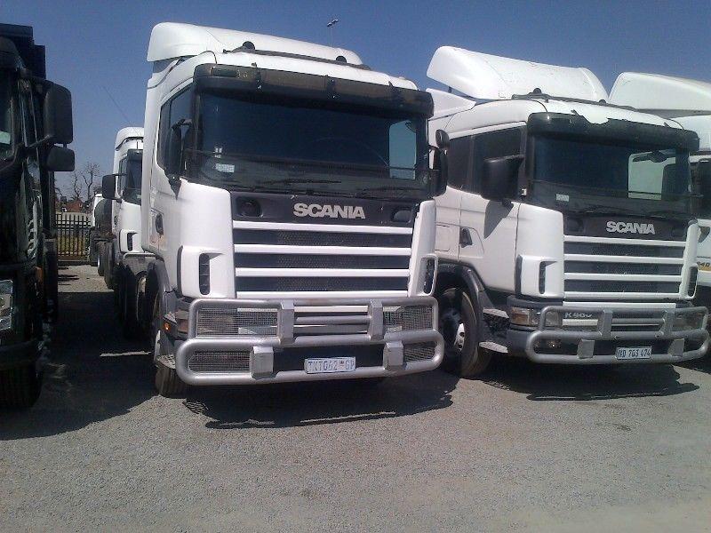 3 x SCANIA TRUCKS AVAILABLE, R420, R470, R480