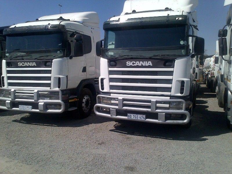 3 x SCANIA TRUCKS AVAILABLE, R420, R470, R480