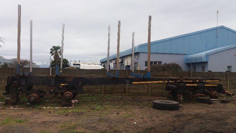 CARGOLITE4 AXLE DRAW BAR TIMBER TRAILER 2008