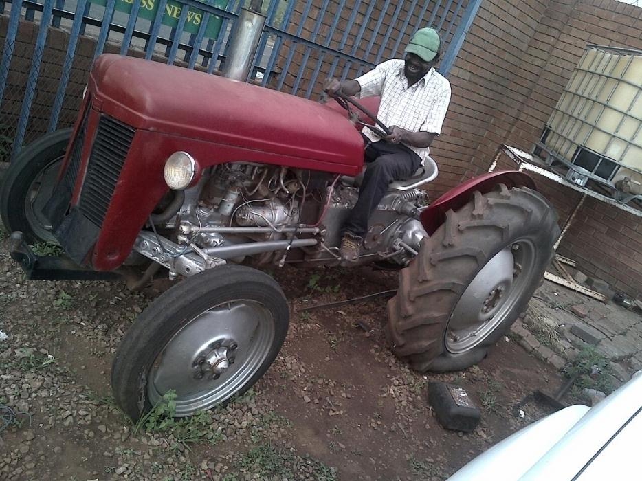 Vintage tractor