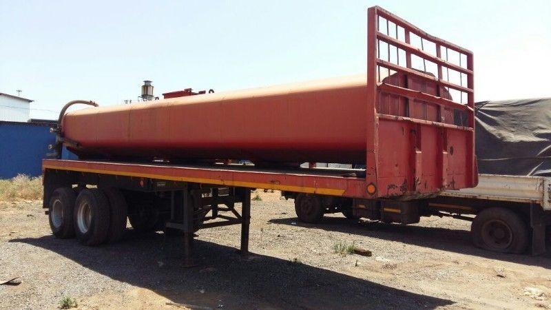 Various used Double Axle Trailers for sale