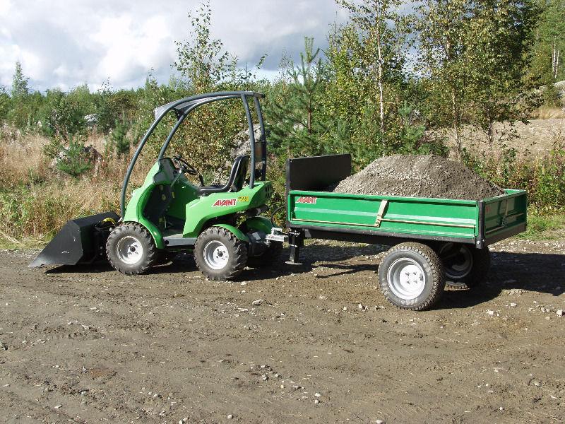 AVANT 220: A Multifunctional Mini loader,mini trencher,mini digger, mini tractor, mini sweeper