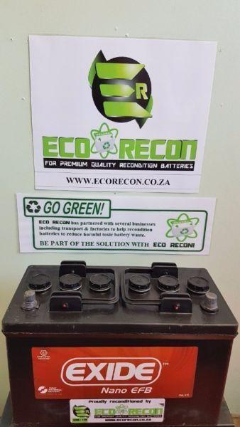 For Premium Quality Recondition Starting Batteries for Trucks & Busses