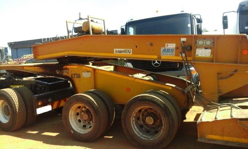 Used Double Axle Dolly for Lowbed Trailer for sale