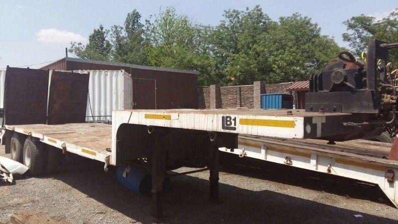 Used Double Axle Lowbed Trailers for sale