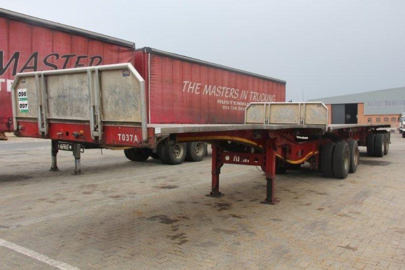 2008 HCC336NW & HCC348NW Afrit Flat Deck Trailers on auction - 15 Nov at WH Auctioneers