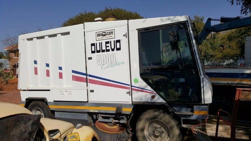 Dulevo Italian road sweeper