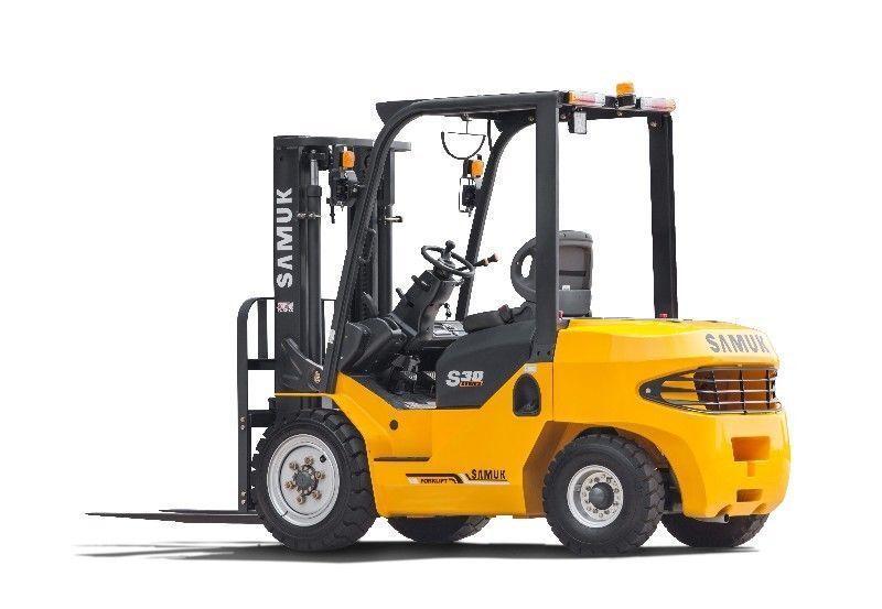*NEW * 1.8 – 4.0 Ton SAMUK Diesel Forklifts