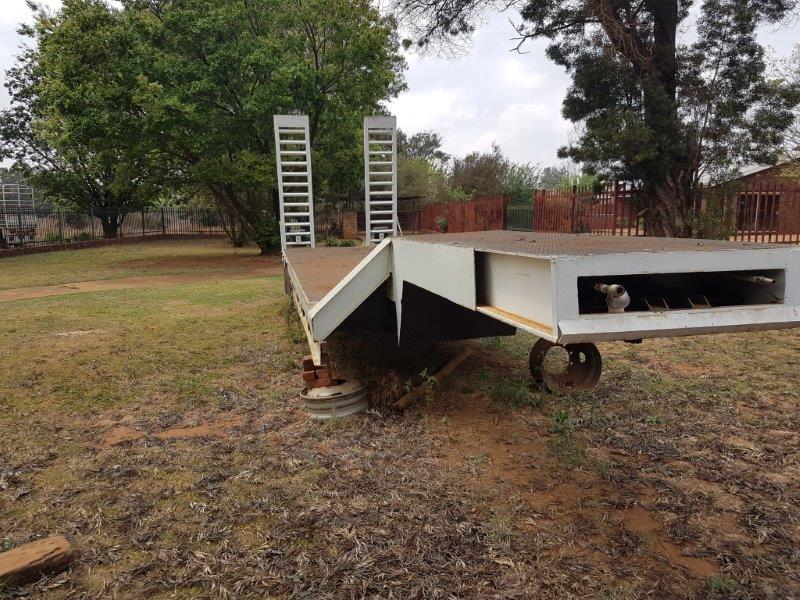 Double Axle Lowbed Trailer