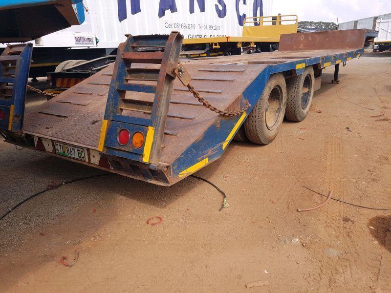 Lowbed Trailer double axle