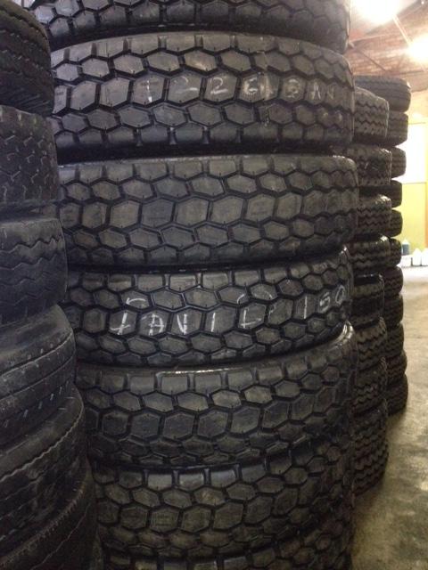 We do retreading of truck tyres(R1350)