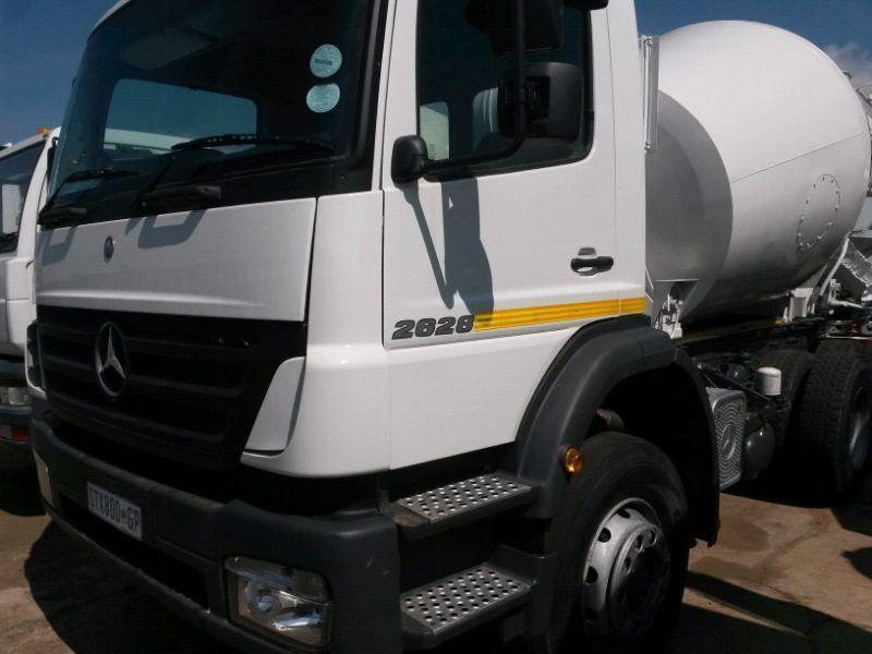 →2006 Mercedes benz Axor 26:28 6cube mixer for sale