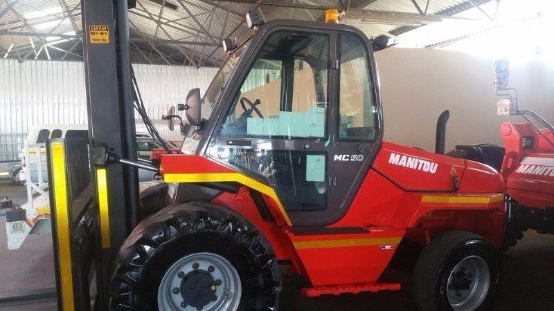 FOR SALE: 2010 Manitou M50-2 Rough Terrain Forklift perfect for your NEEDS!