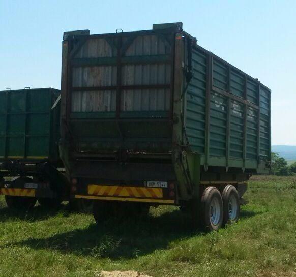 China Engineering 20m3 silage trailer