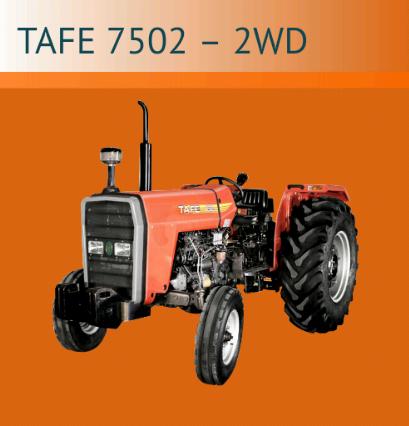 New Tafe 7502 - 2wd tractor