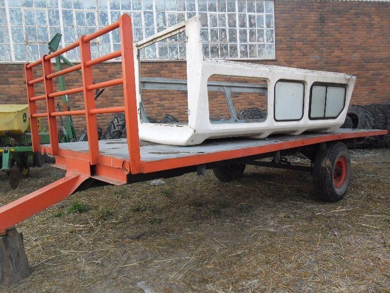Trailer Single Axle Flatbed for Sale