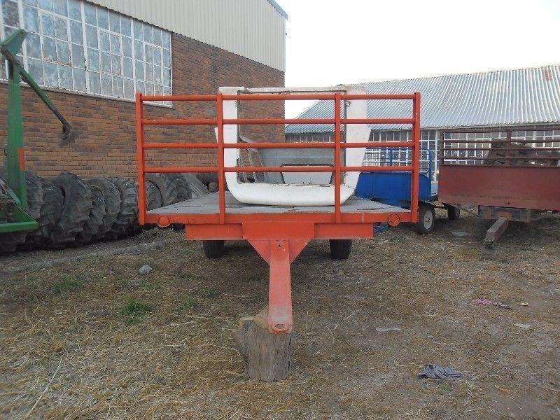 Trailer Single Axle Flatbed for Sale