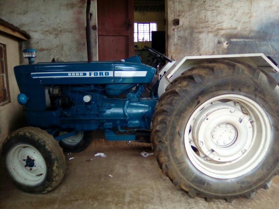 Ford 6600 and trailer for sale