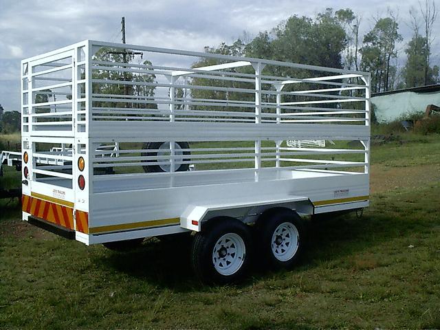 Trailer (Axle Trailer with rails)