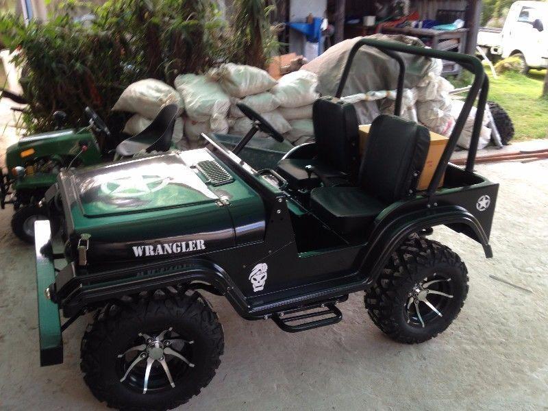 jeep / Land cruiser / go cart / dune buggy / tractor / land rover / willies / quad / willys jeep
