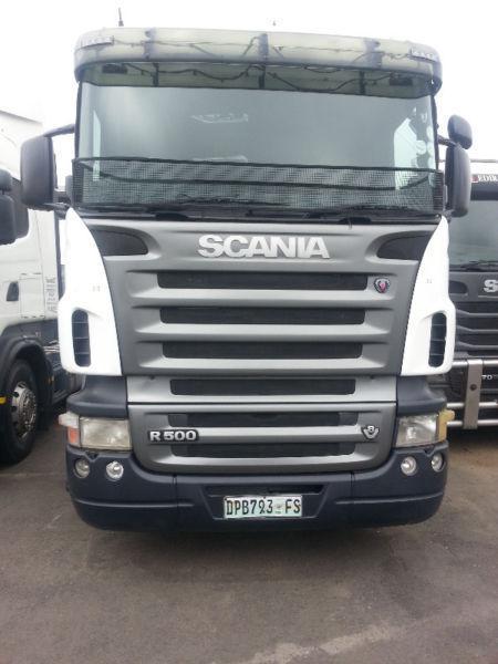 2010 model SCANIA R500 Ttrucks...neat clean trucks!