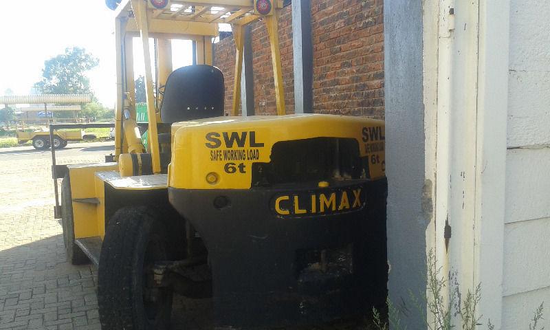 1980 Climax 6 Tons Forklift Truck