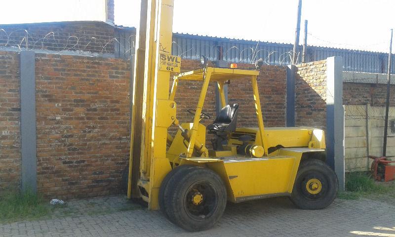 1980 Climax 6 Tons Forklift Truck