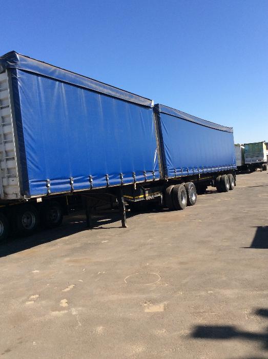 Tautliner trailers up for sale