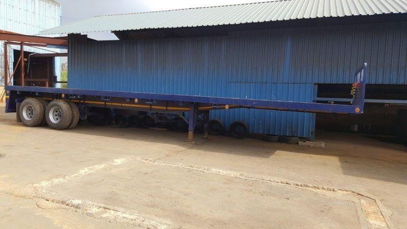 15 Meter 23 ton flatbed trailer