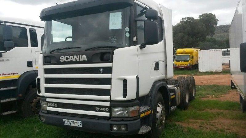 2003 Scania double diff, Scania 164G, 480 hp, U8, double diff