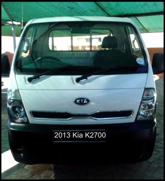 2013 Kia K2700 Single Cab With Dropsides