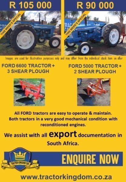Used and refurbished Ford Tractors
