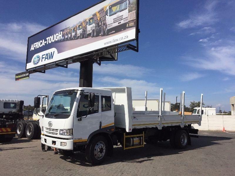 Truck Hire 8 ton Flat bed side tipper, 6m3 tipper trucks. 10m3 tipper trucks, excavators, TLB, ect