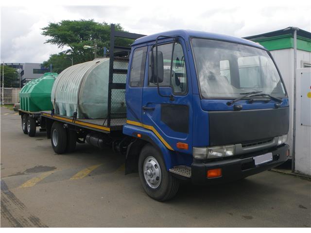 Nissan UD60 with 5000lt water tank combo deal with trailer