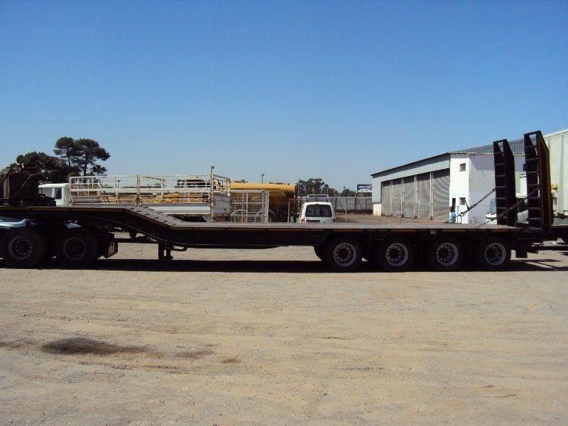2017 New Top Trailers Four Axle Lowbed Trailer: (Abnormal)