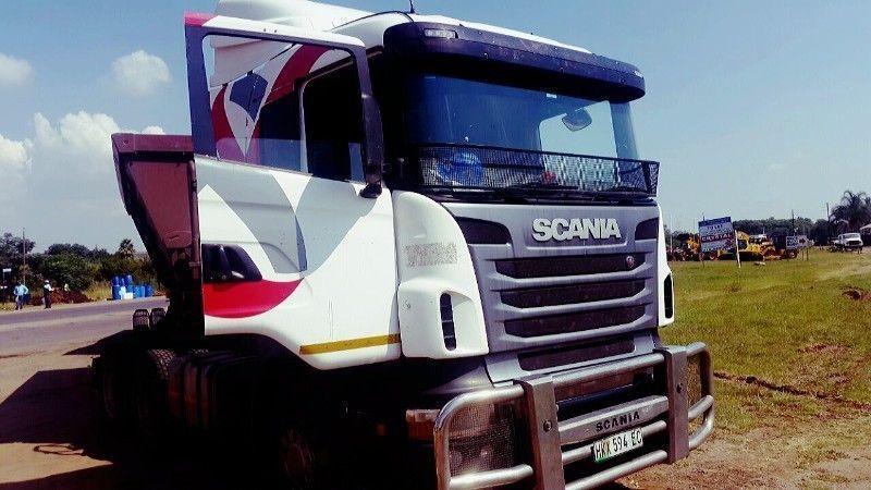 Scania R420 +Tipper trailers 34 cube(x2)