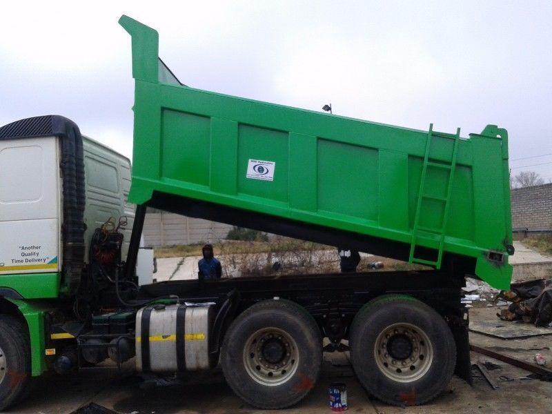 HOME OF BEST DEAL'S ON MANUFACTURING BRAND NEW TIPPER BINS WITH HYDRAULIC SYSTEM CALL 0814551894