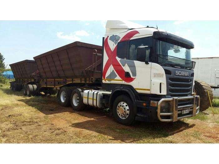 2000 SCANIA R420 TRUCK WITH KEARNEY Trailer Combination for sale