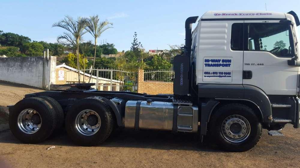 Transport company with trucks for hire