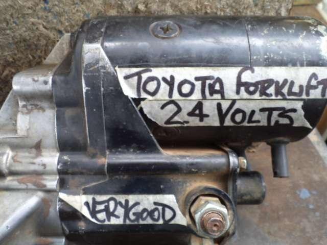 Toyota 24 volt starter motor for forklift