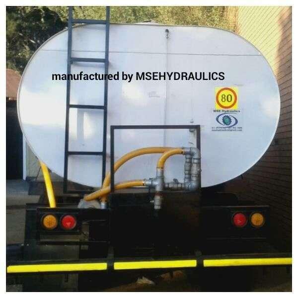 Water tankers manufacturing with full hydraulic systems