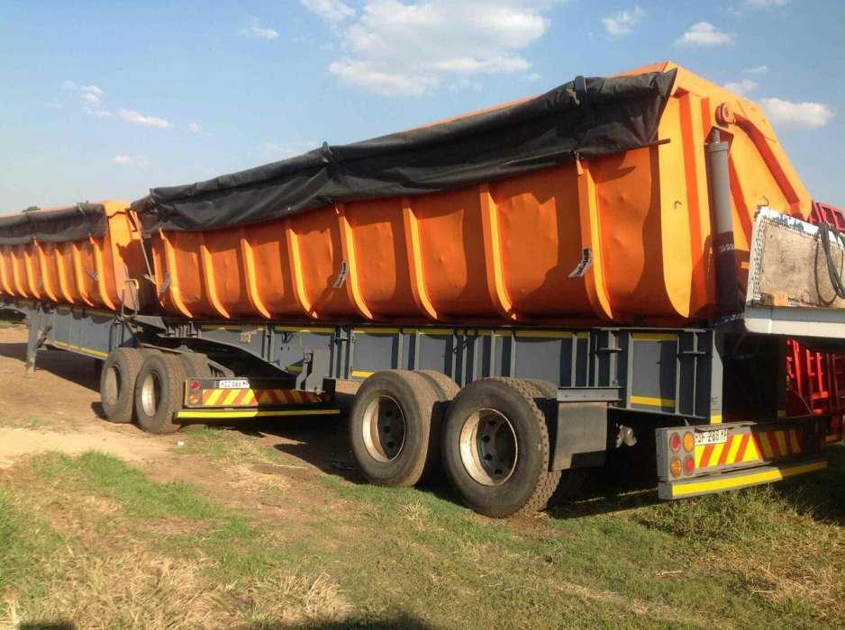 34cube side tipper SA body trailer up for grabs !