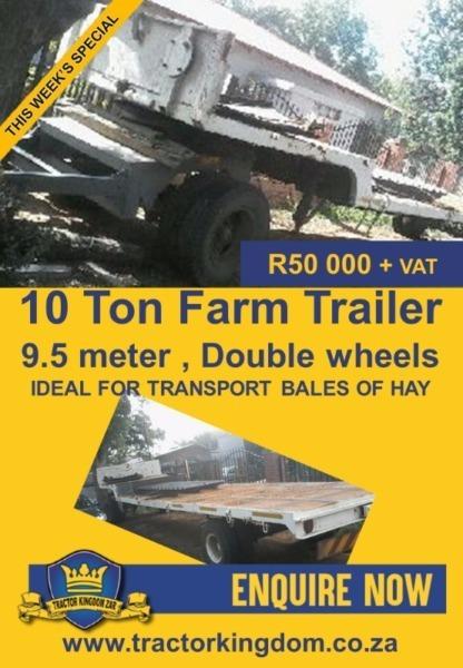 10 Ton Farm Trailer