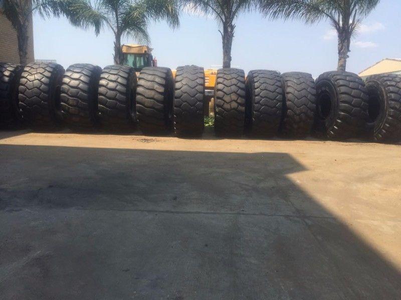 Used dumper tyres for sale 29.5R25 / Used OTR tyres for sale